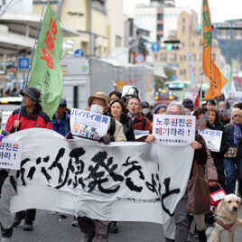 2025年のデモ写真